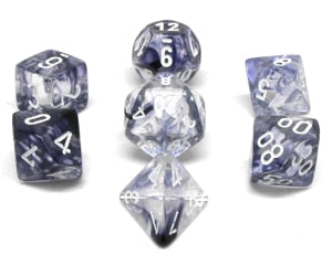 CHX27408 BLACK/WHITE POLY NEBULA image 0